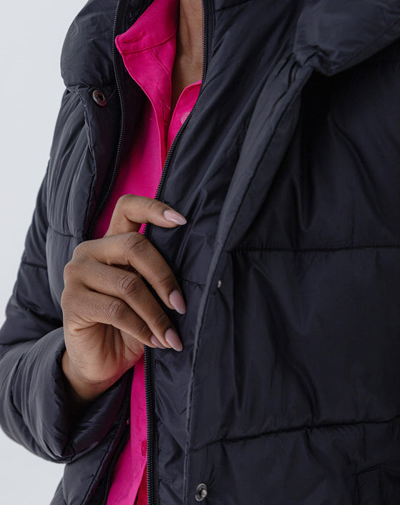 Alysh USA | SPEEDY Puffer type long jacket