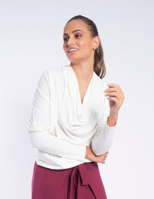  Alysh USA | Draped neckline blouse