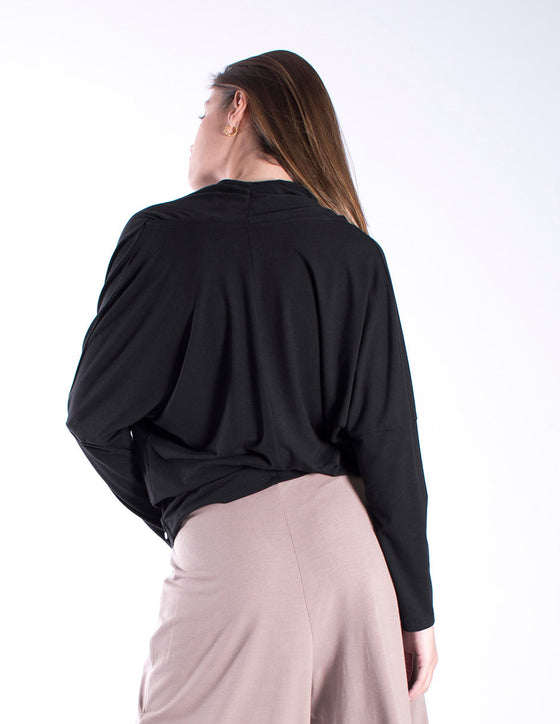 Alysh USA | Draped neckline blouse