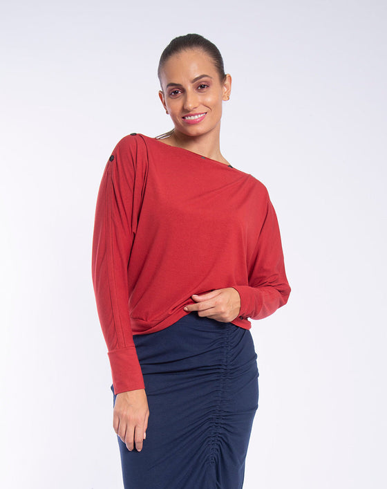 Alysh USA | Blouse with neckline