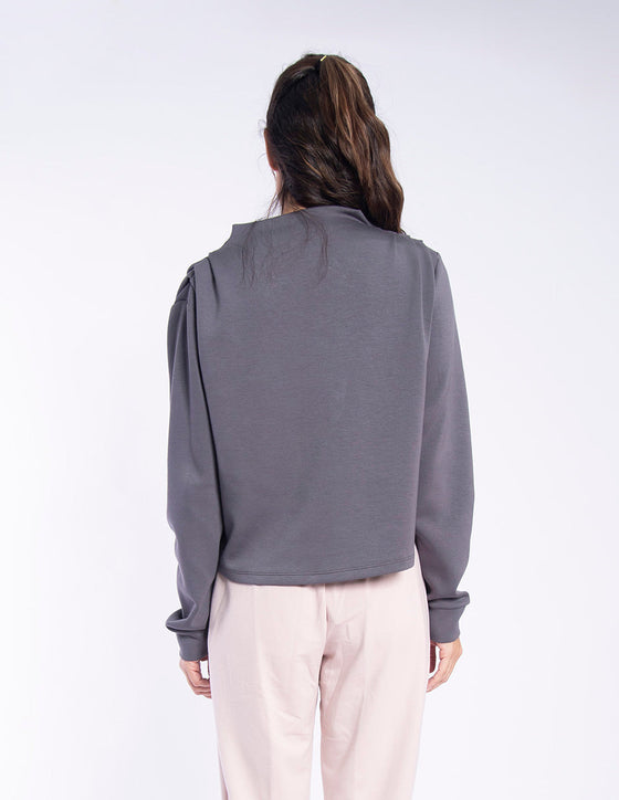 Alysh USA | Sweatshirt shoulder detail