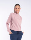 Alysh USA | Sweatshirt shoulder detail