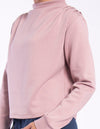 Alysh USA | Sweatshirt shoulder detail