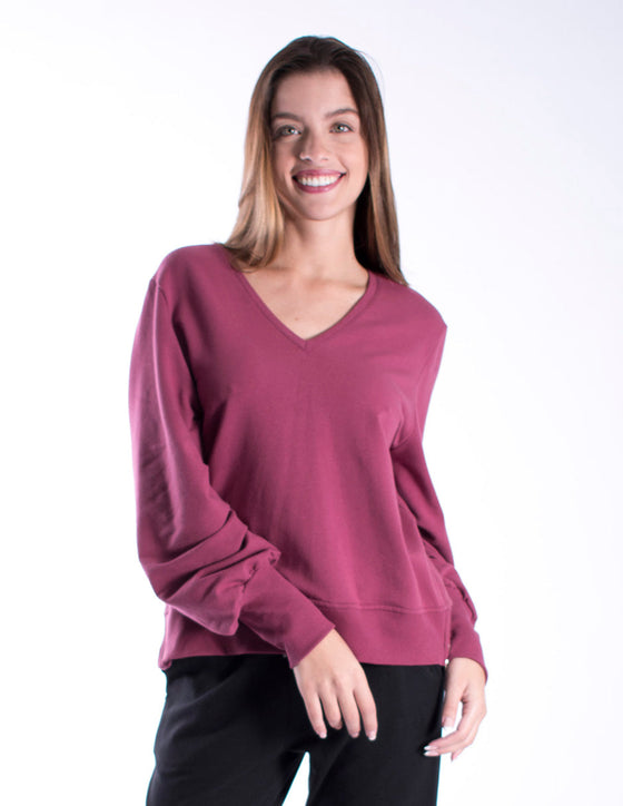 Alysh USA | V-neck sweatshirt