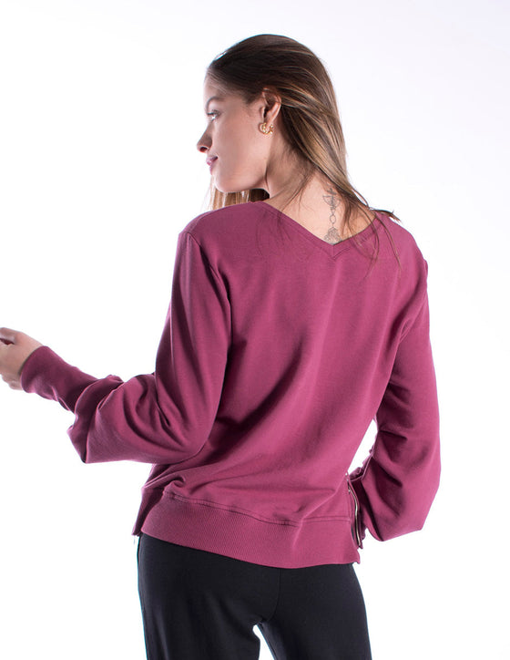 Alysh USA | V-neck sweatshirt