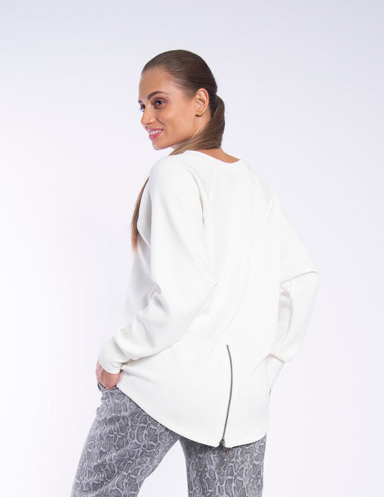 Alysh USA | Sweatshirt with round neck