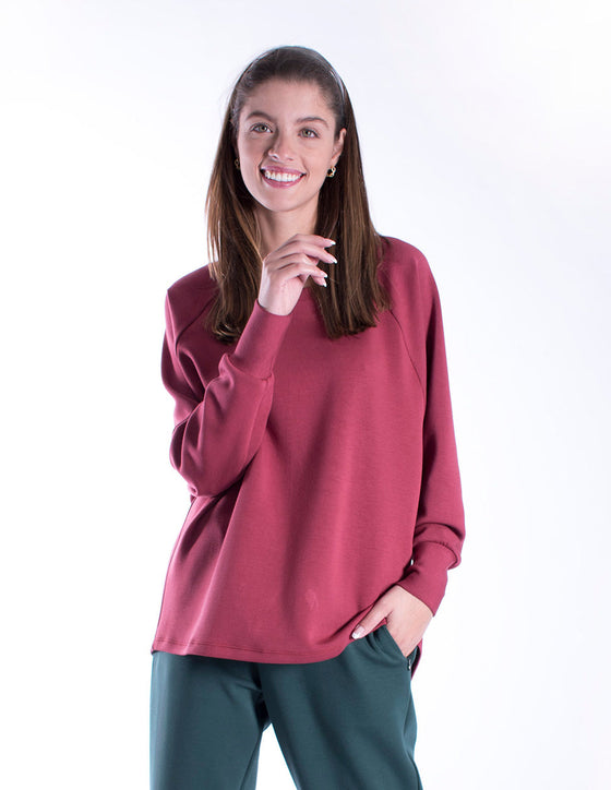 Alysh USA | Sweatshirt with round neck