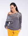 Alysh USA | Loose sweatshirt with neckline