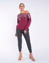 Alysh USA | Loose sweatshirt with neckline