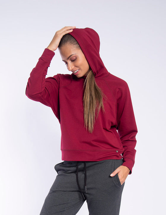 Alysh USA | Short sweatshirt with cap