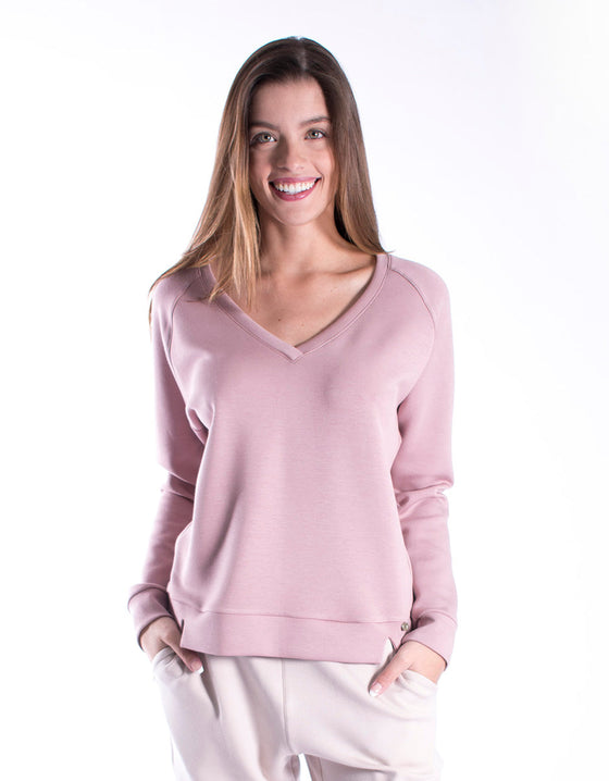 Alysh USA | V-neck sweatshirt