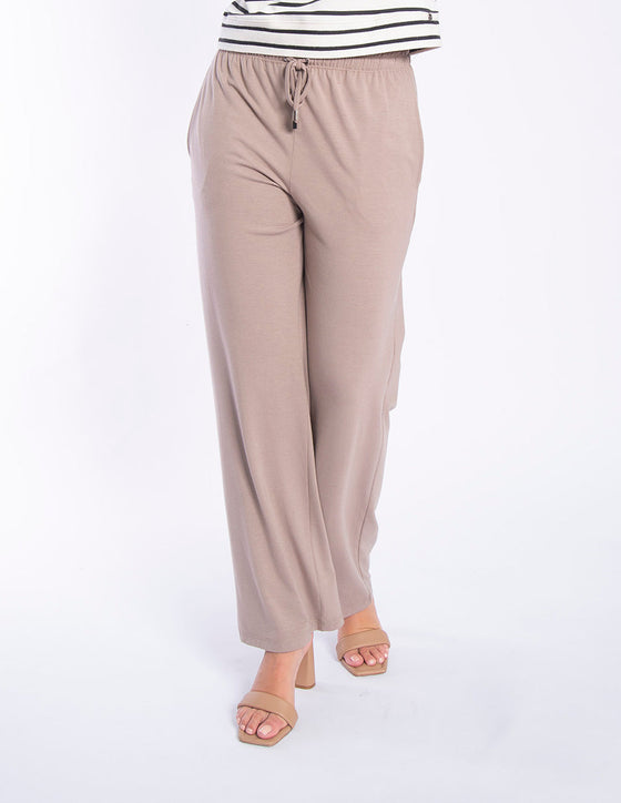 Alysh USA | Straight pants with elastic