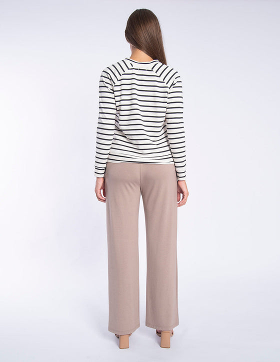 Alysh USA | Straight pants with elastic