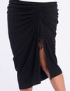 Alysh USA | Straight pleated skirt